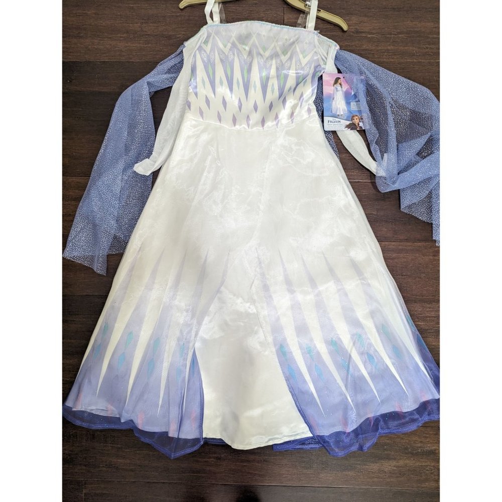 NWT Disney Princess Elsa Sz 8-10 Halloween Costume Dress up Dress